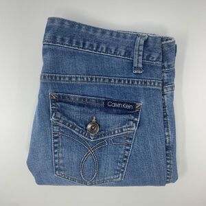 Calvin Klein Women's Jeans Lean Boot Flap Pockets‎ Size 6/28